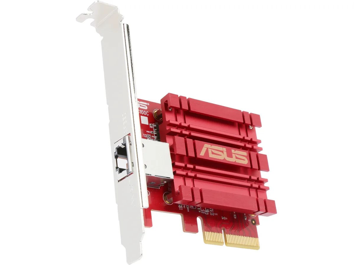 ASUS ASUS XG-C100C 10G network card PCI-E x4 RJ-45 — product photo