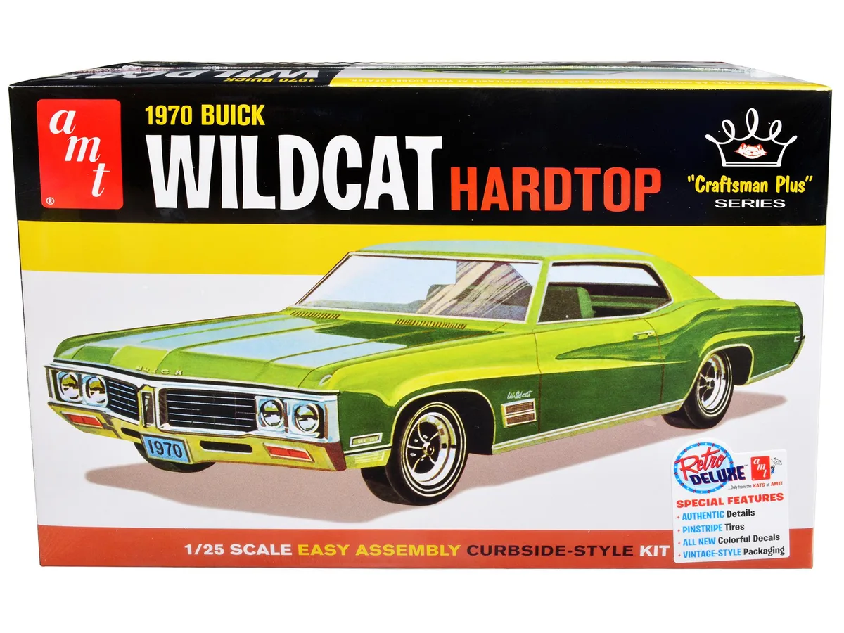 AMT AMT 1970 Buick Wildcat Hardtop "Craftsman Plus" 1/25 Scale Model Kit — product photo