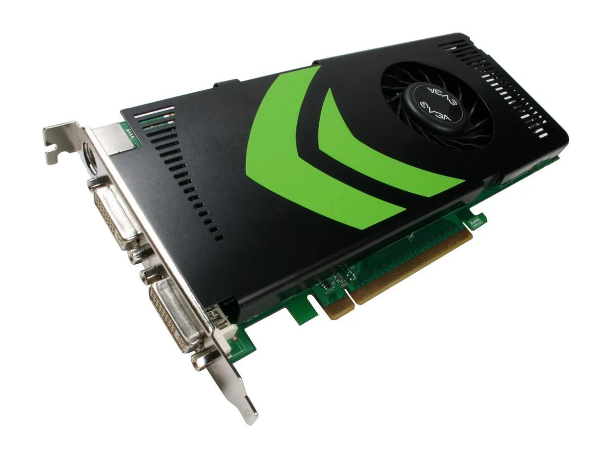 EVGA EVGA GeForce 8800 GS 384-P3-N851-AR graphics card — product photo
