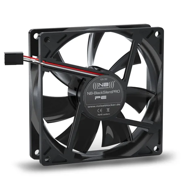 Blacknoise Blacknoise BlackSilentPro PE-P 92mm 1800rpm PWM case fan — product photo