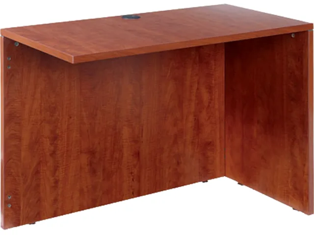 Alera Alera ALEVA354224MC Valencia Reversible Return Bridge Shell 42w x 23d Medium Cherry office furniture — 商品写真