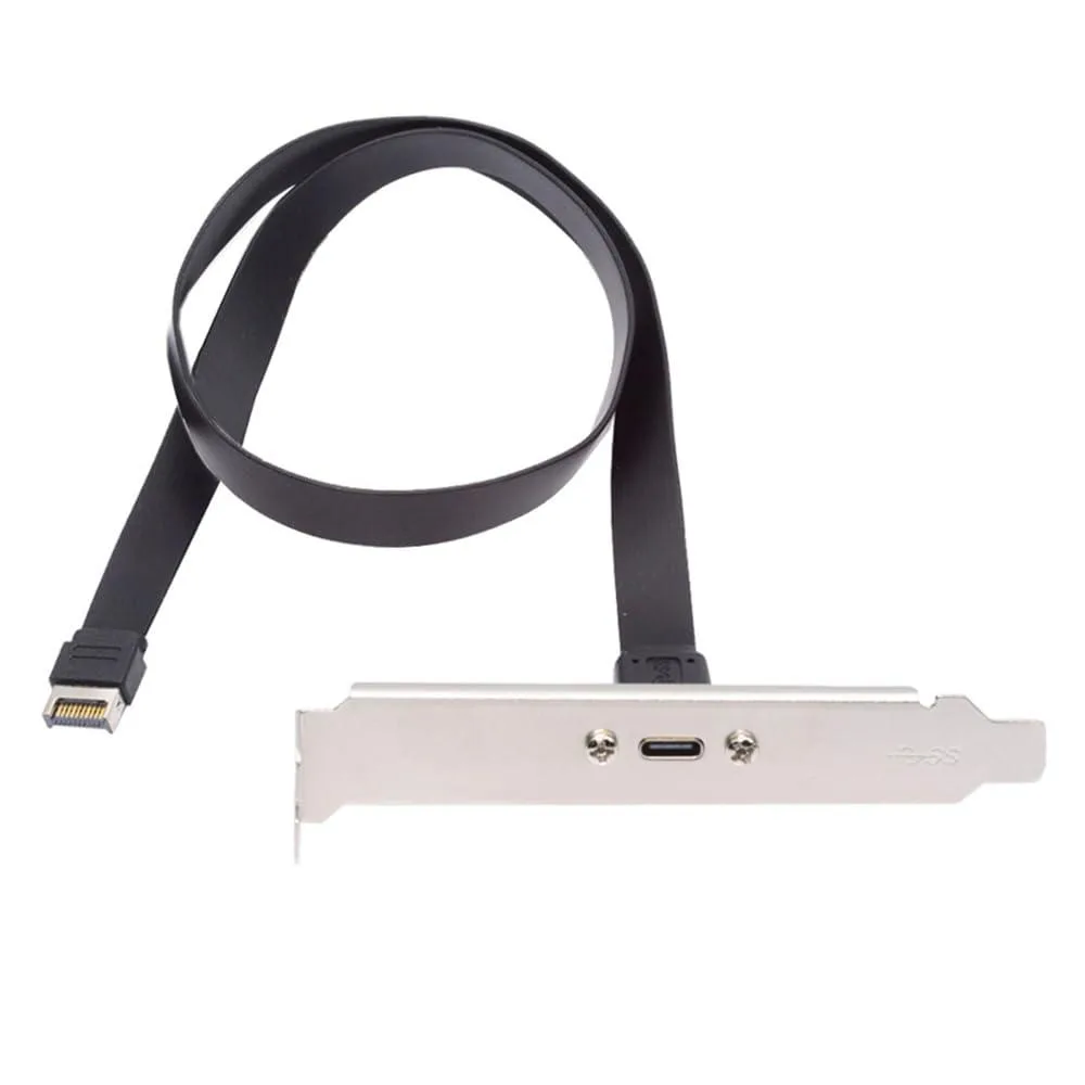 Fervit Fervit USB 3.2 20 Gbps Type-E to Type-C female extension cable 12 cm — product photo