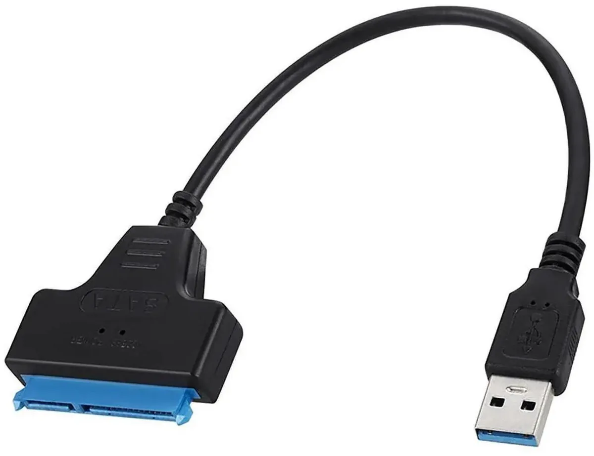 SMUGDESK SMUGDESK USB 3.0 to SATA Adapter Cable 2.5/3.5in JMS578 11.9in — product photo
