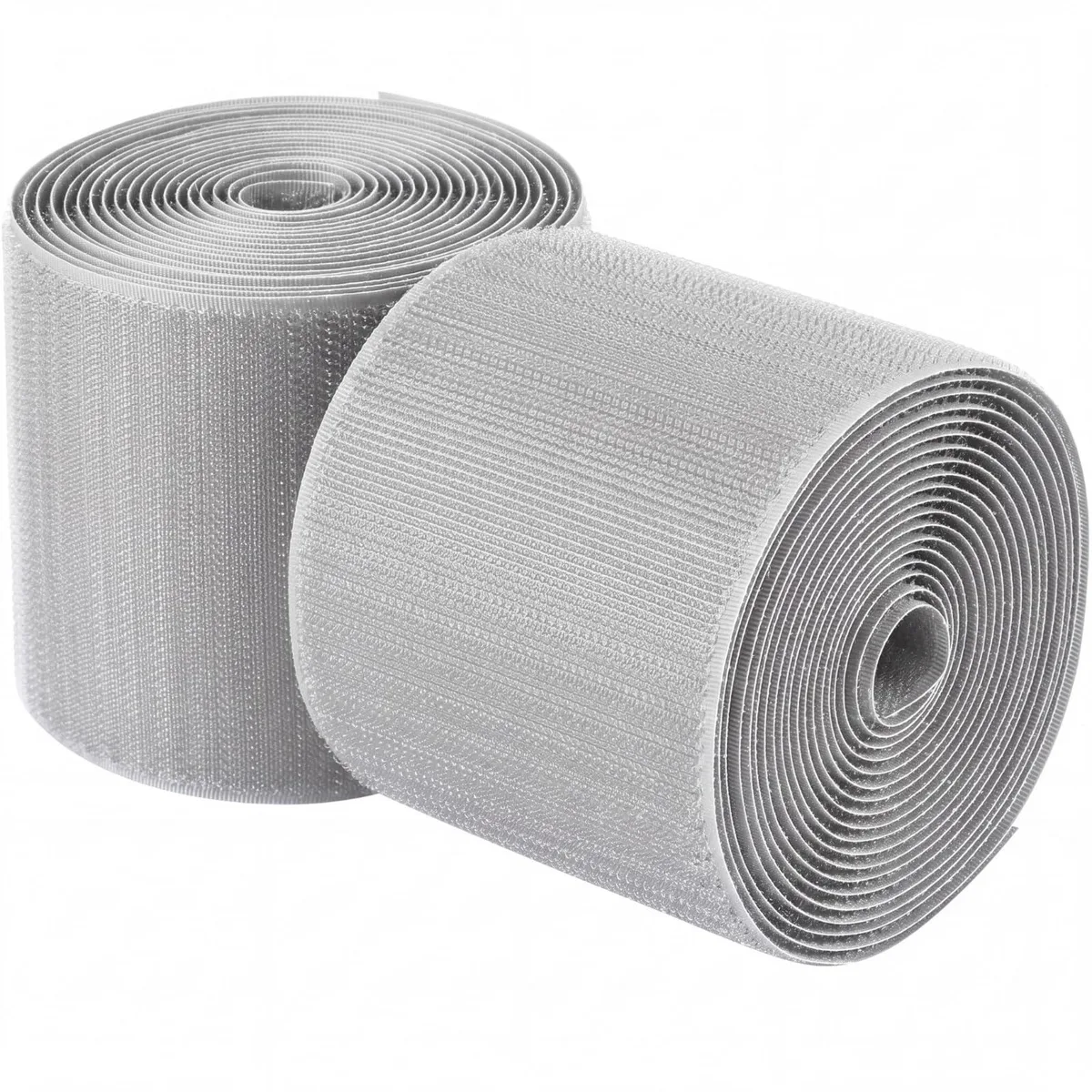 Dark gray nylon cable cover strip, 20 feet total, hook-and-loop backing for carpet