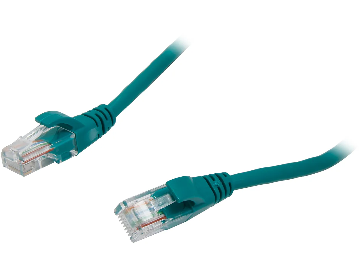 VCOM International Ltd VCOM International Ltd NP511-7-GREEN network ethernet cable Cat 5E 7.0 ft Green — product photo