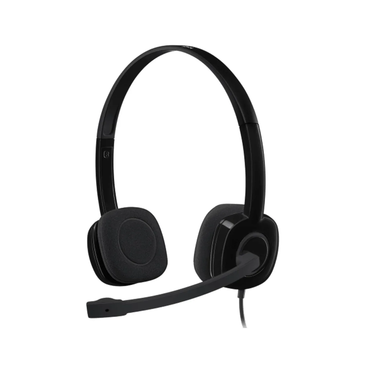 Logitech Logitech H151 Wired Headset Black — product photo