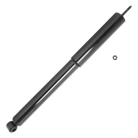 Unity 259820 rear shock absorber, silver metal cylinder with mounting eyelets