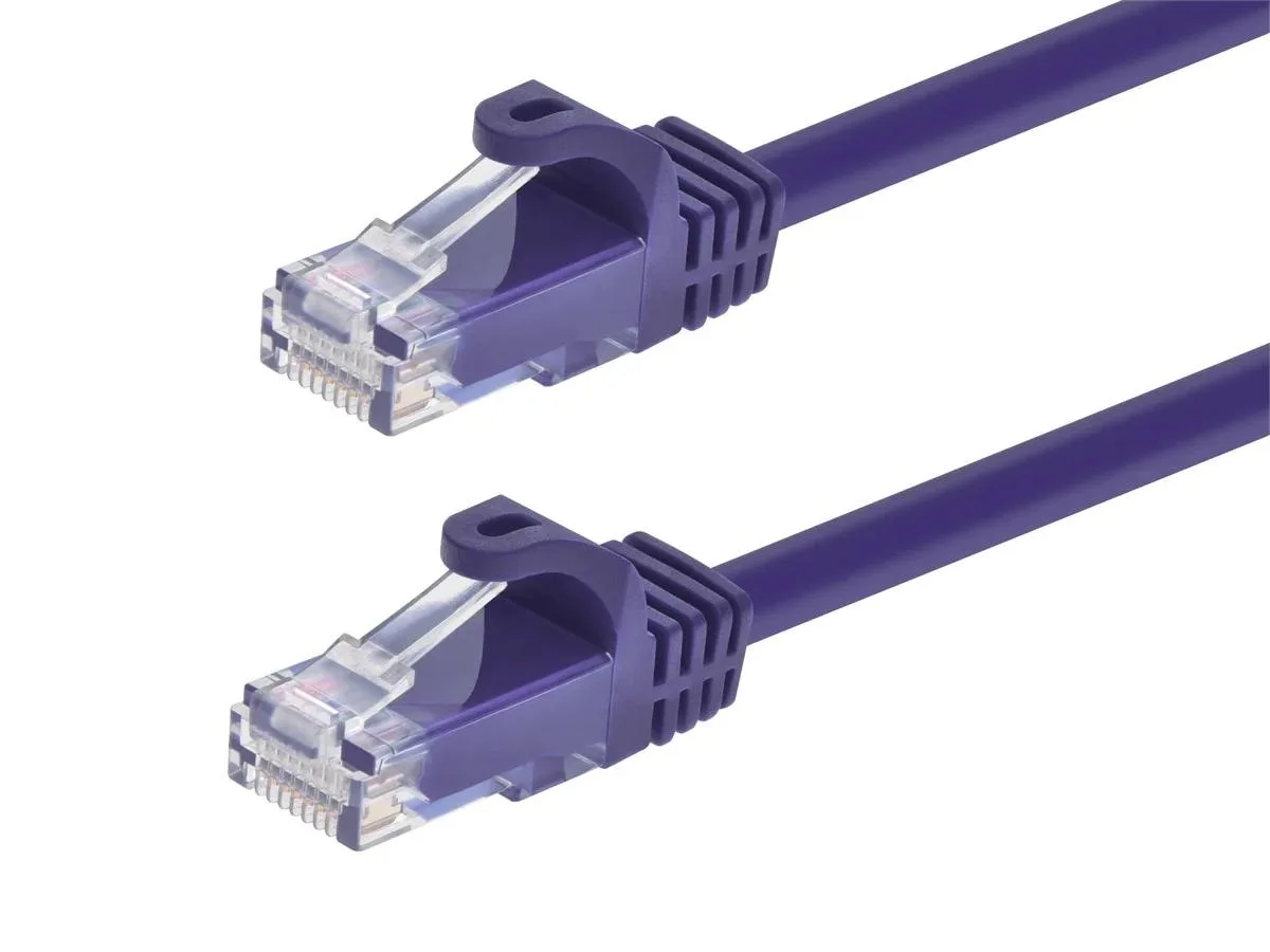 Monoprice Inc. Monoprice Inc. 9852 network ethernet cable 7 ft purple — product photo