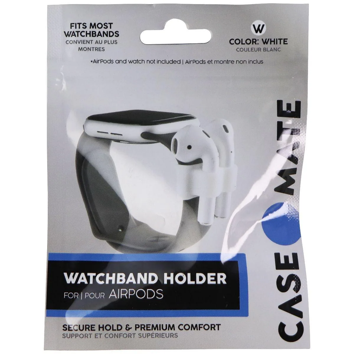 Case-Mate Case-Mate Watch Band Holder for AirPods Pro, 2, 1 – White CM047570 — product photo