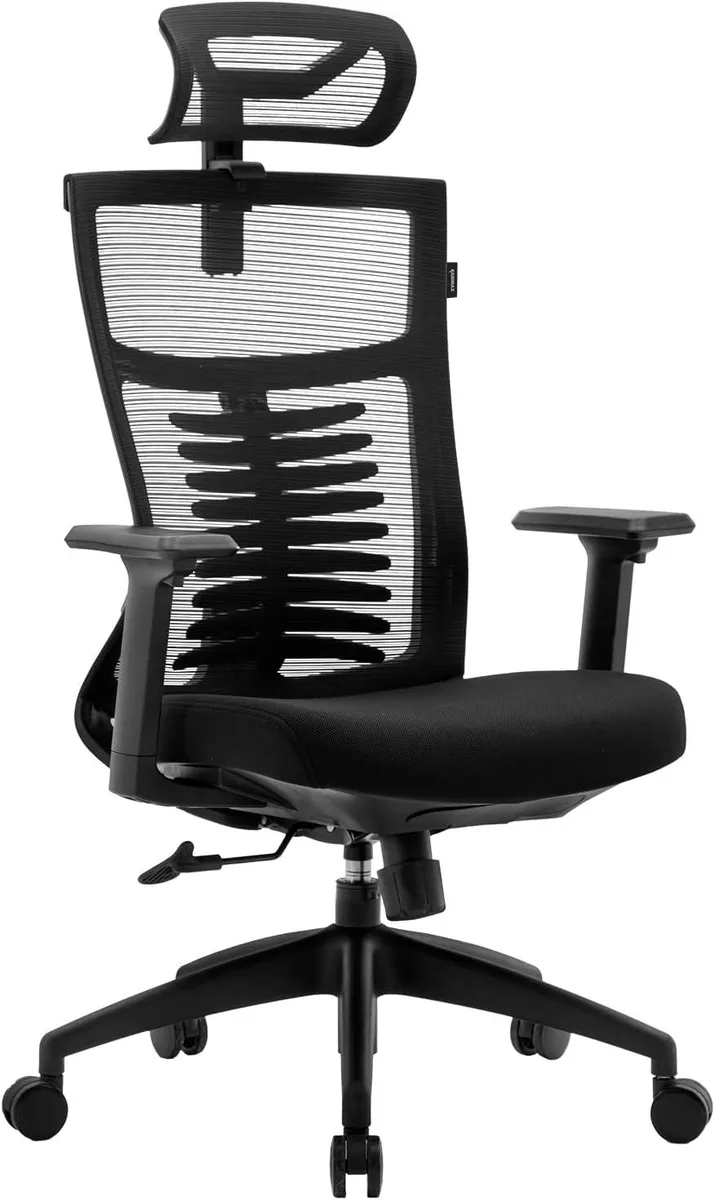 Raidmax Raidmax EK601GY Office Chair Black 79cm Back 300lb — product photo