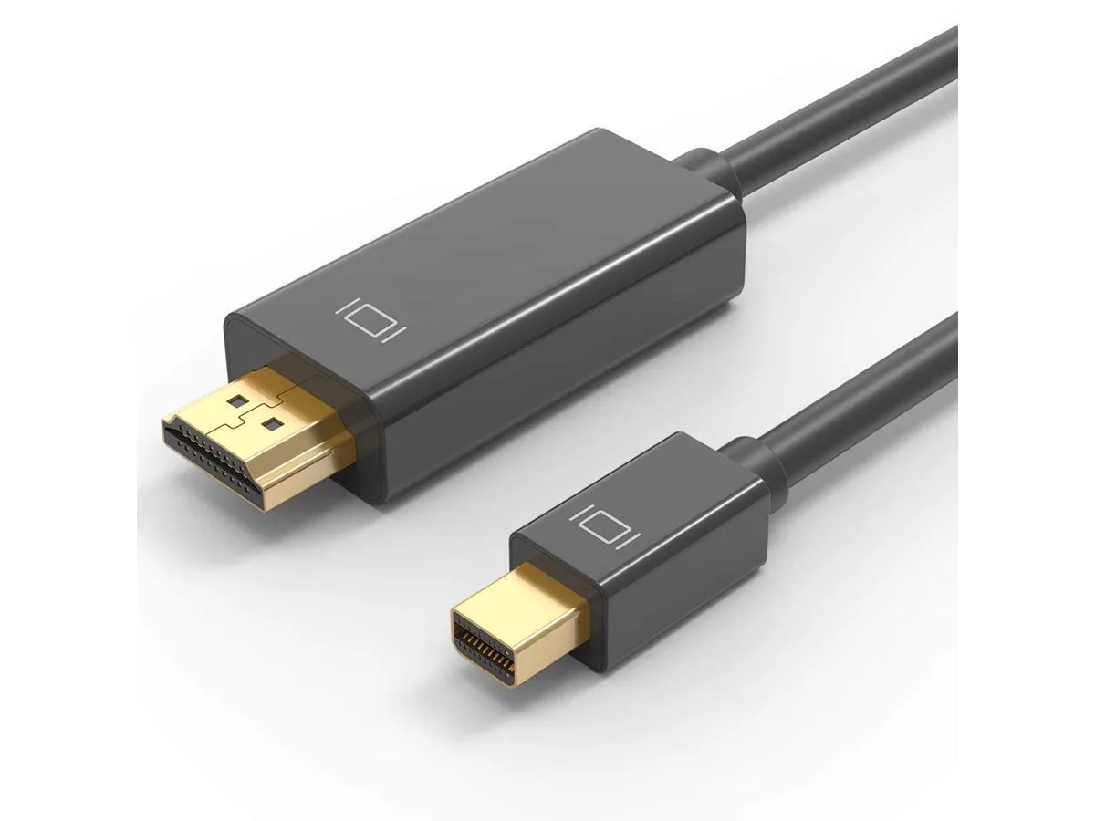 Werleo Werleo Mini DisplayPort to HDMI Adapter Cable 6 ft 4K 30Hz Thunderbolt — product photo
