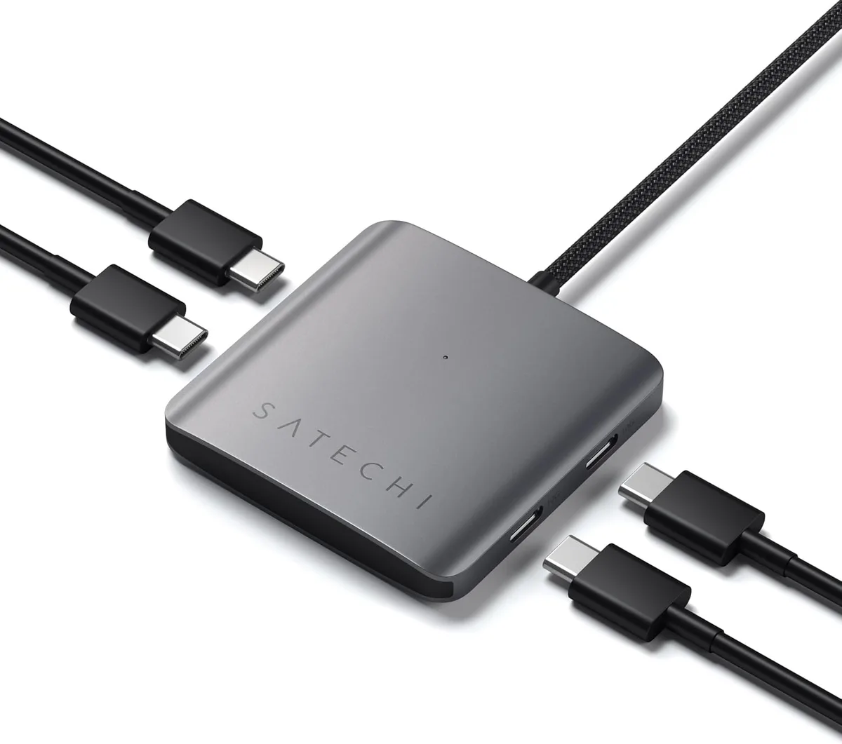 MCHOSE MCHOSE 4-in-1 USB-C Hub 10Gbps 100W PD 6 cm — product photo