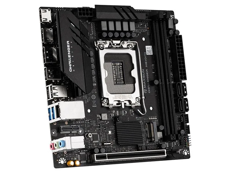 MAXSUN MAXSUN Challenger H610 ITX Intel motherboard — product photo
