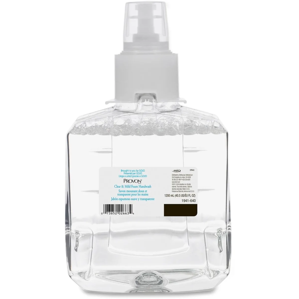 GOJO GOJO 194102CT Provon Clean/Mild Foam Handwash Refill 15.2 fl oz 450 mL 2/Carton — product photo
