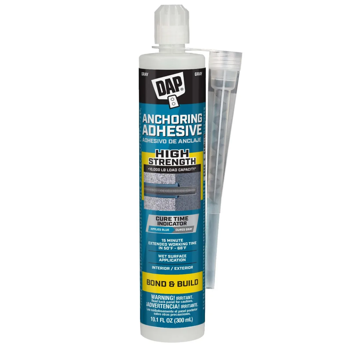 D.A.P. D.A.P. Anchoring Adhesive 10.1 fl. oz. Grey — product photo