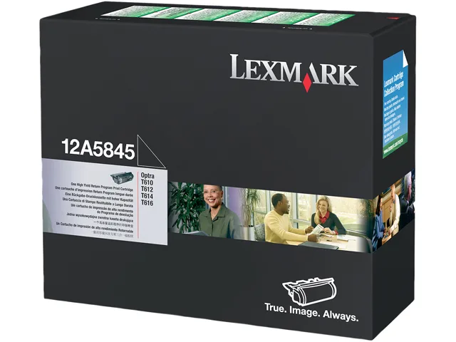 Lexmark Lexmark 12A5845 Return Program Toner Cartridge Black 25000 Pages — product photo