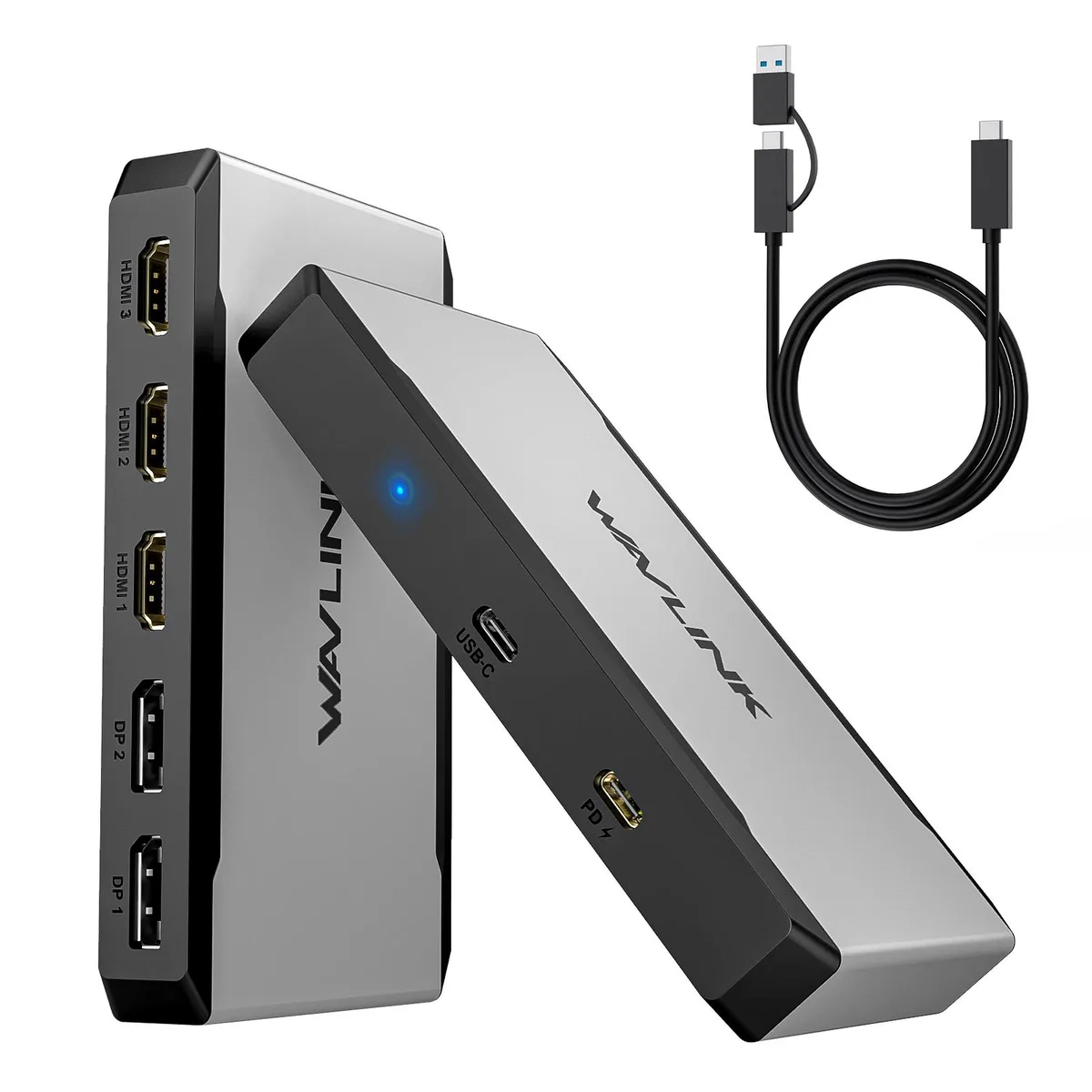 Wavlink Wavlink WL-UG7701 docking station triple 4K 60Hz 95W charging — product photo