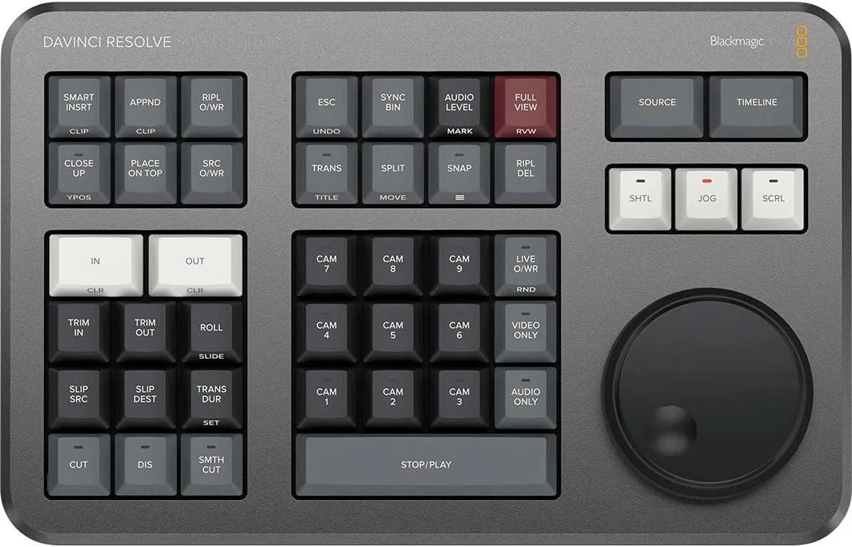 Blackmagic Design Pty. Ltd. Blackmagic Design Pty. Ltd. DaVinci Resolve Speed Editor (Editor Only) — product photo
