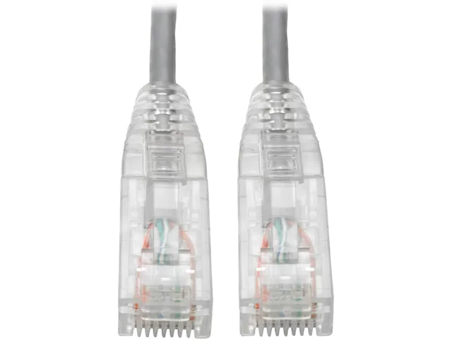 Tripp Lite Tripp Lite N201-S6N-GY Cat6 network ethernet cable 6 in gray — product photo