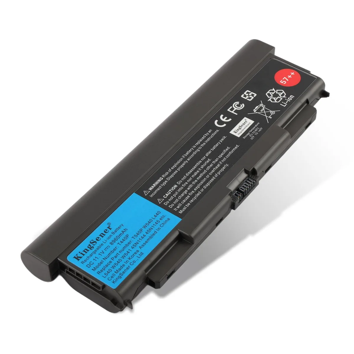 KingSener KingSener T440P 100Wh laptop battery 10.8V 8960mAh — product photo