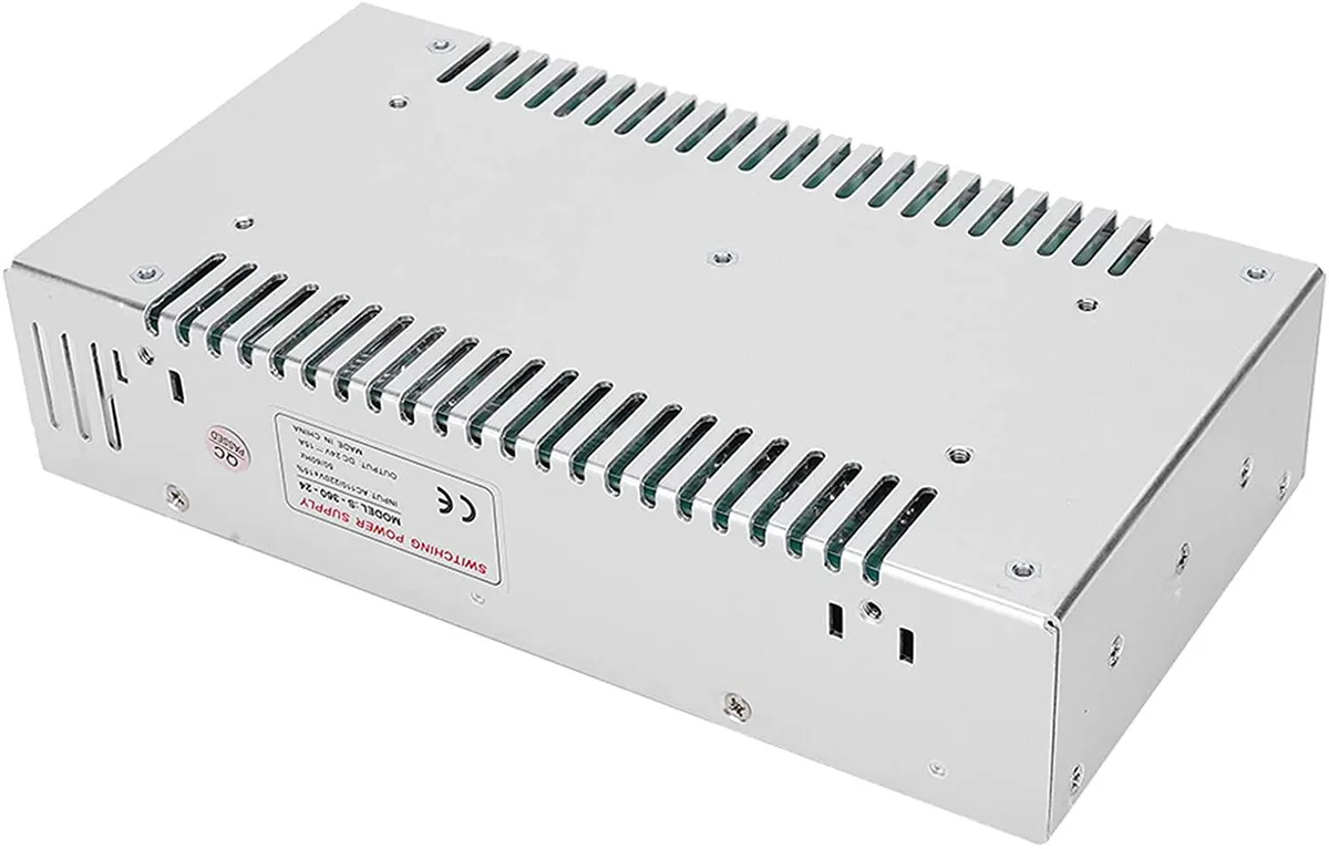 myVolts myVolts S-360-24 24V 15A 360W power supply pink — product photo