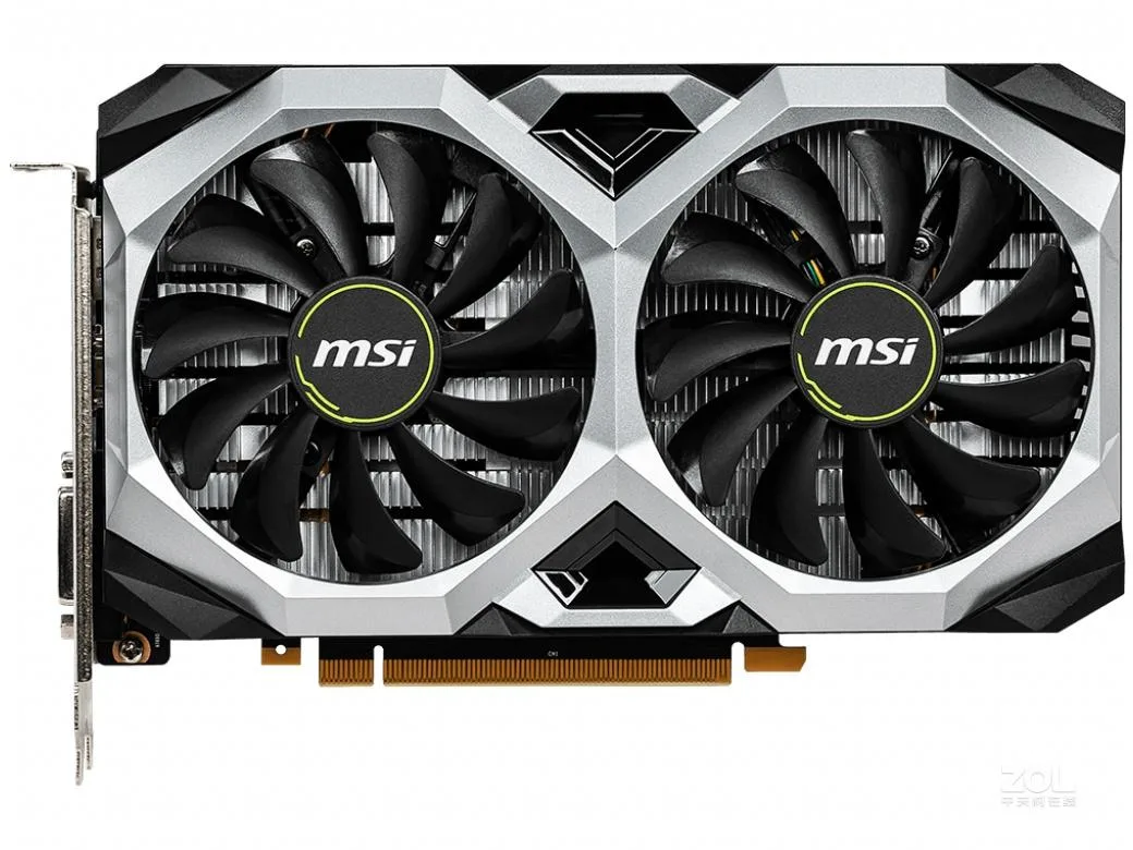 MSI MSI GeForce GTX 1660Ti VENTUS XS C 6G graphics card — product photo