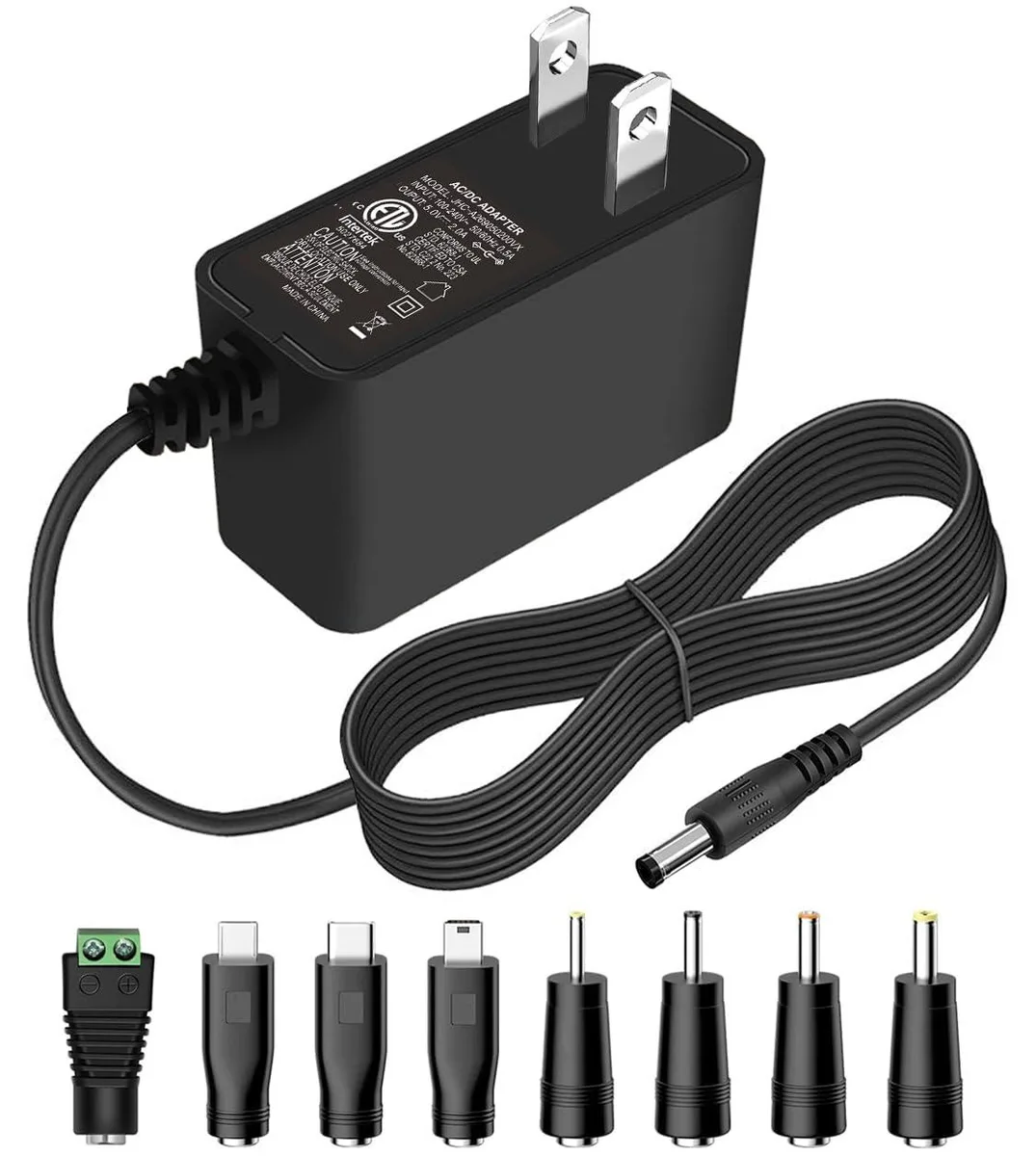  Dell PAD001A 5 V 2 A 10 W USB-C power adapter — product photo