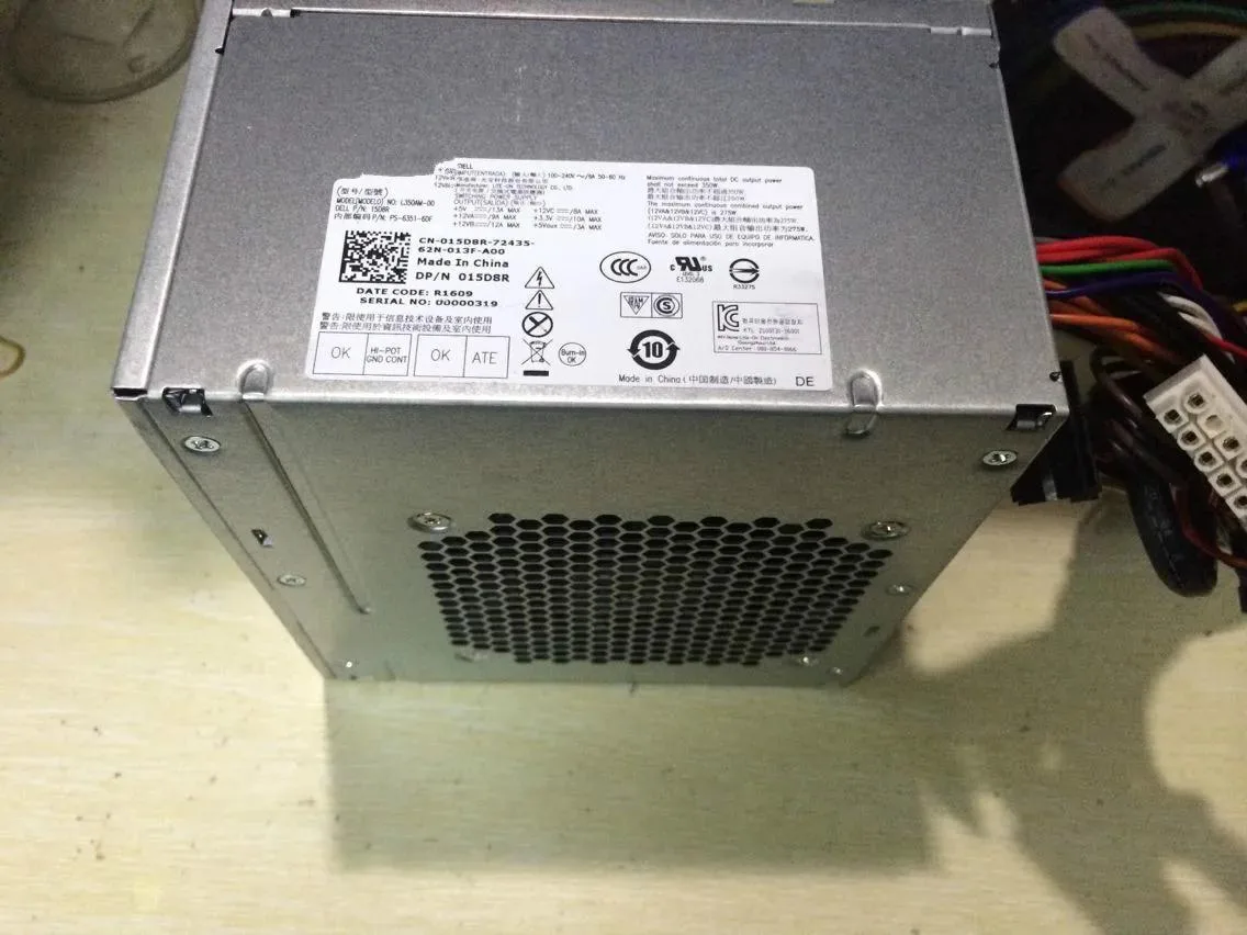 Supersuperuncle Supersuperuncle Dell 9010MT Server Power Supply L350AM-00 L350PD-00 D350PM-01 6pin — product photo