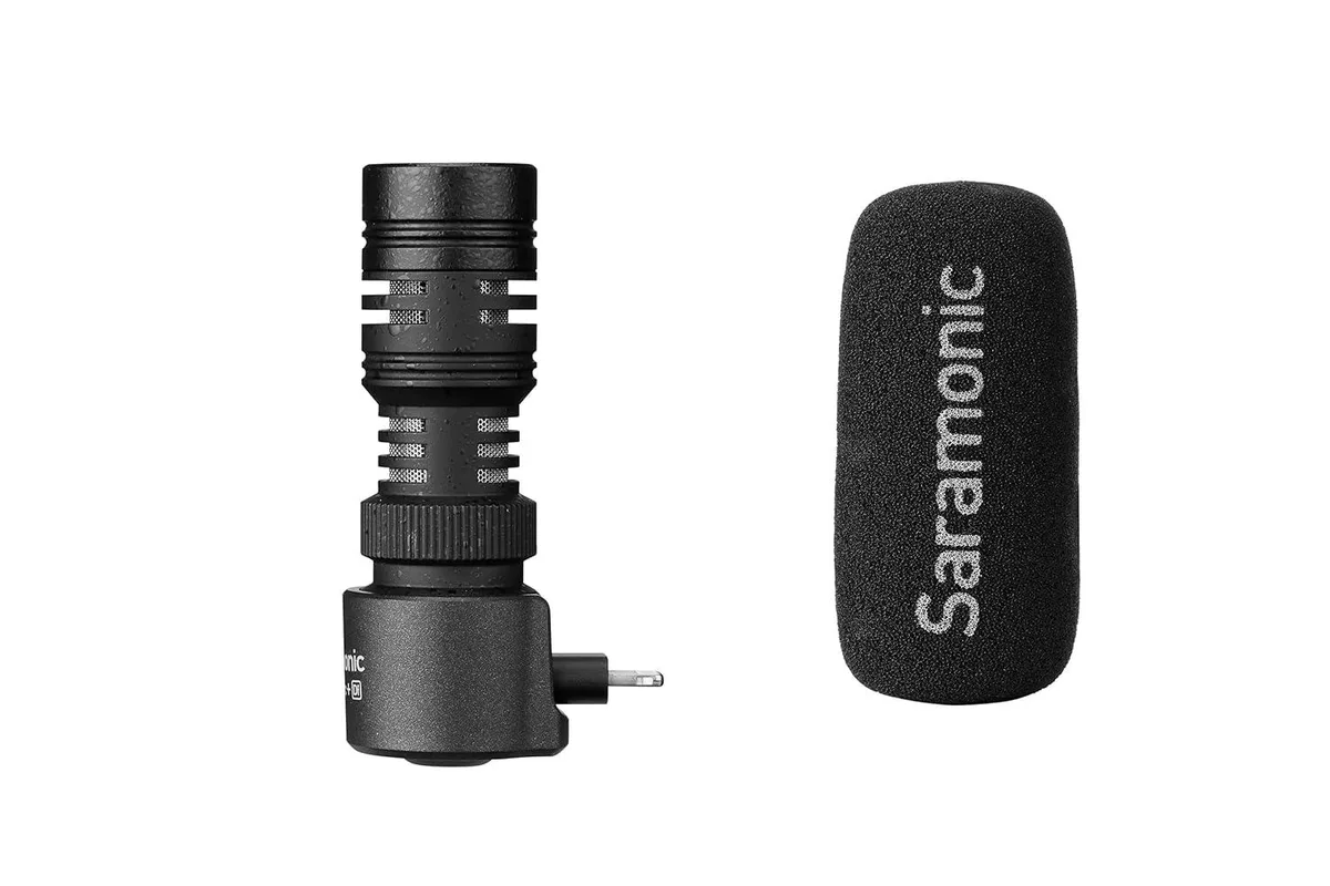 LORDWORLD LORDWORLD SmartMic+Di Directional Microphone Lightning Connector 3.5mm Jack — product photo