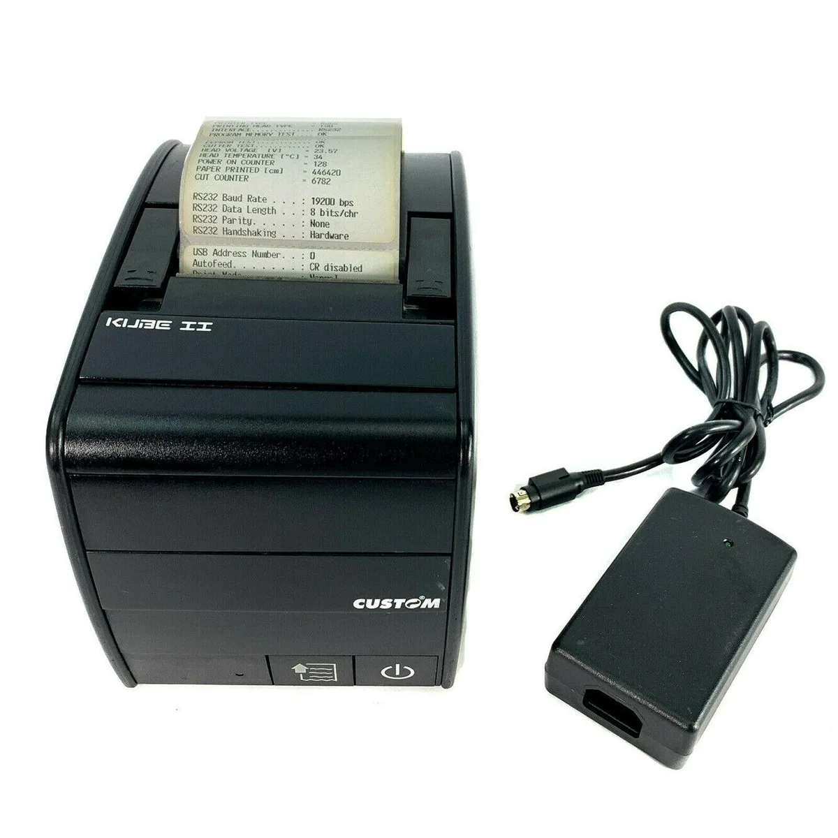 Custom Custom KUBE II Receipt Printer 203 dpi 10 ips USB Serial — product photo