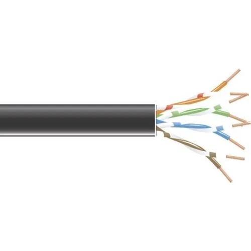 Black Box Corporation Black Box GigaTrue Cat.6 UTP Network Cable EVNSL0647A1000 1000 ft Black — product photo