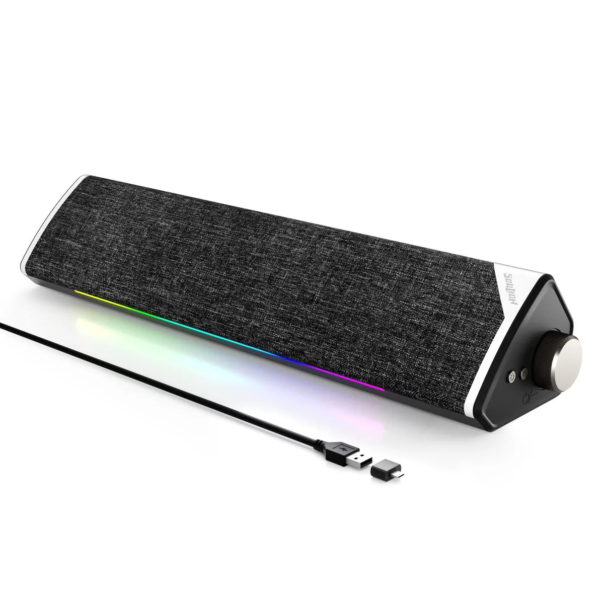 SOULION R60 2.1 Soundbar 10W Bluetooth 5.3 Black — product photo