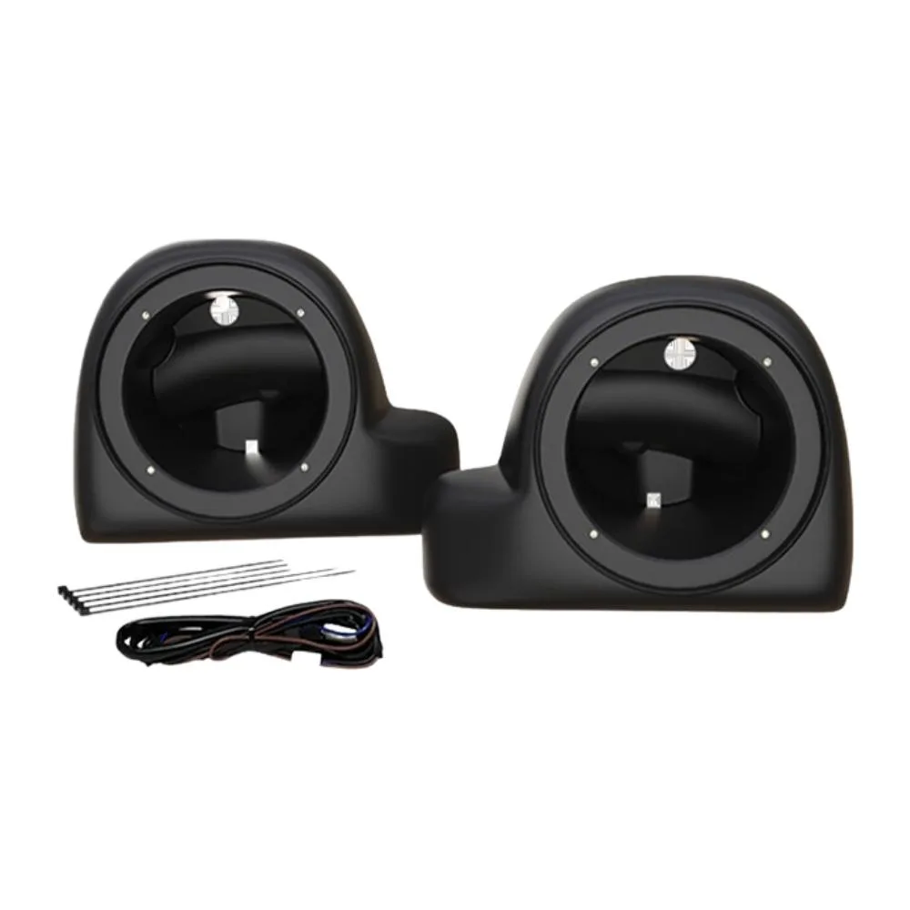 KENWOOD KENWOOD Excelon CA-POD14AC 6.5" speaker pod adaptors 2014-up Harley touring — product photo