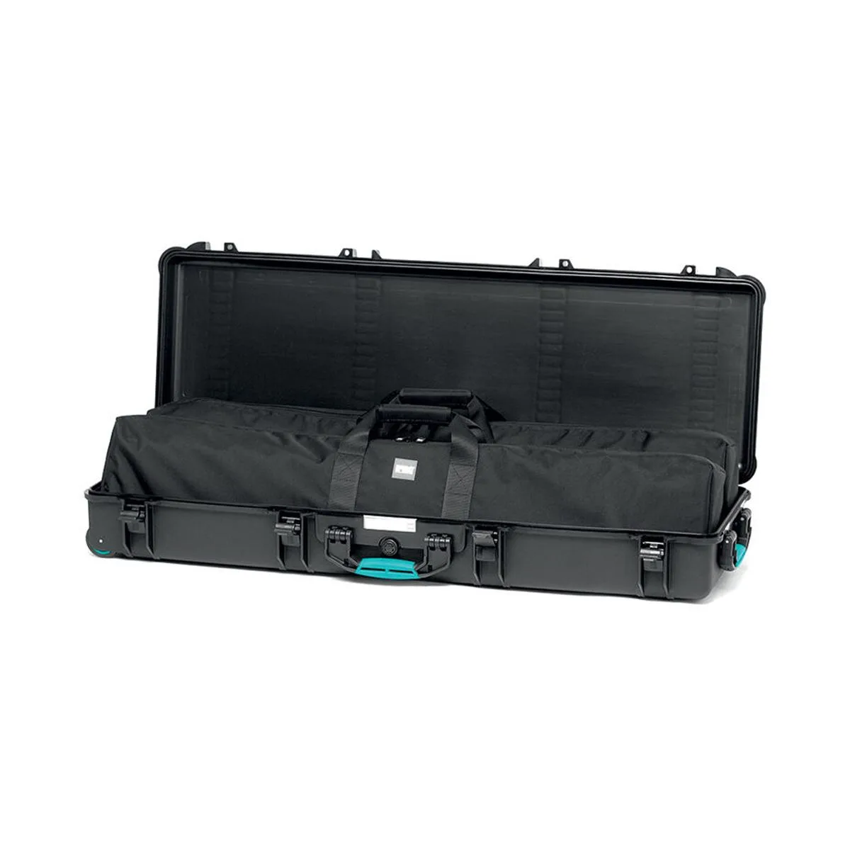 HPRC HPRC 5400 wheeled waterproof hard case with two soft cases, black — product photo