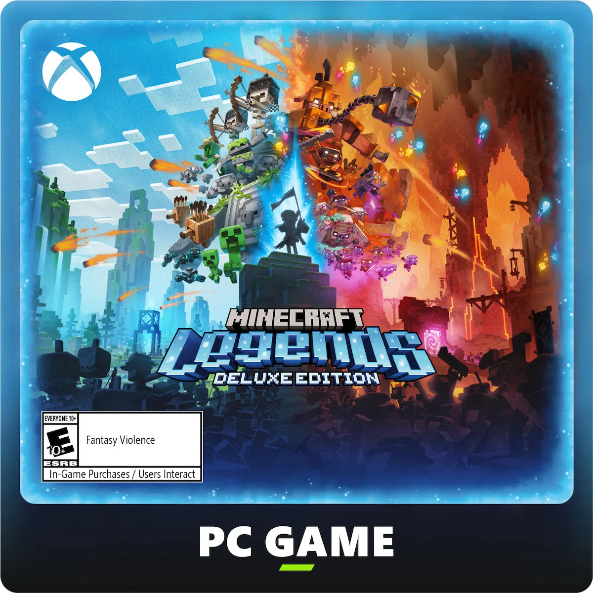 Microsoft Microsoft 2WU-00046 Minecraft Legends Deluxe Edition downloadable game — preces foto