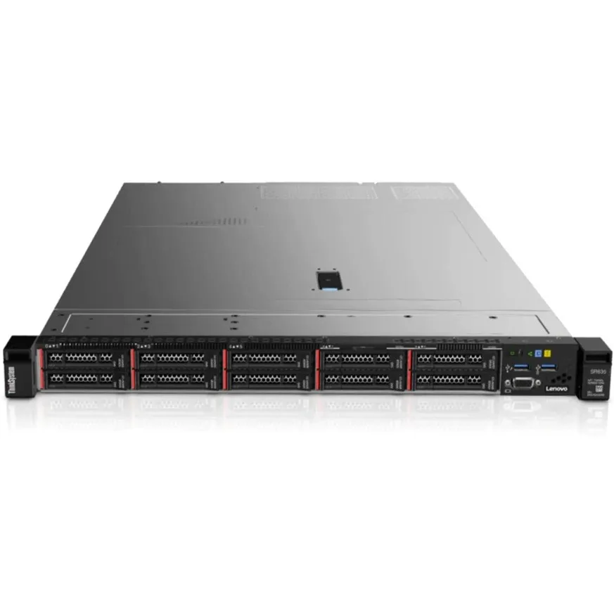Lenovo Lenovo ThinkSystem SR635 7Y991005NA rack server EPYC 7203P 2.80 GHz 64 GB — product photo