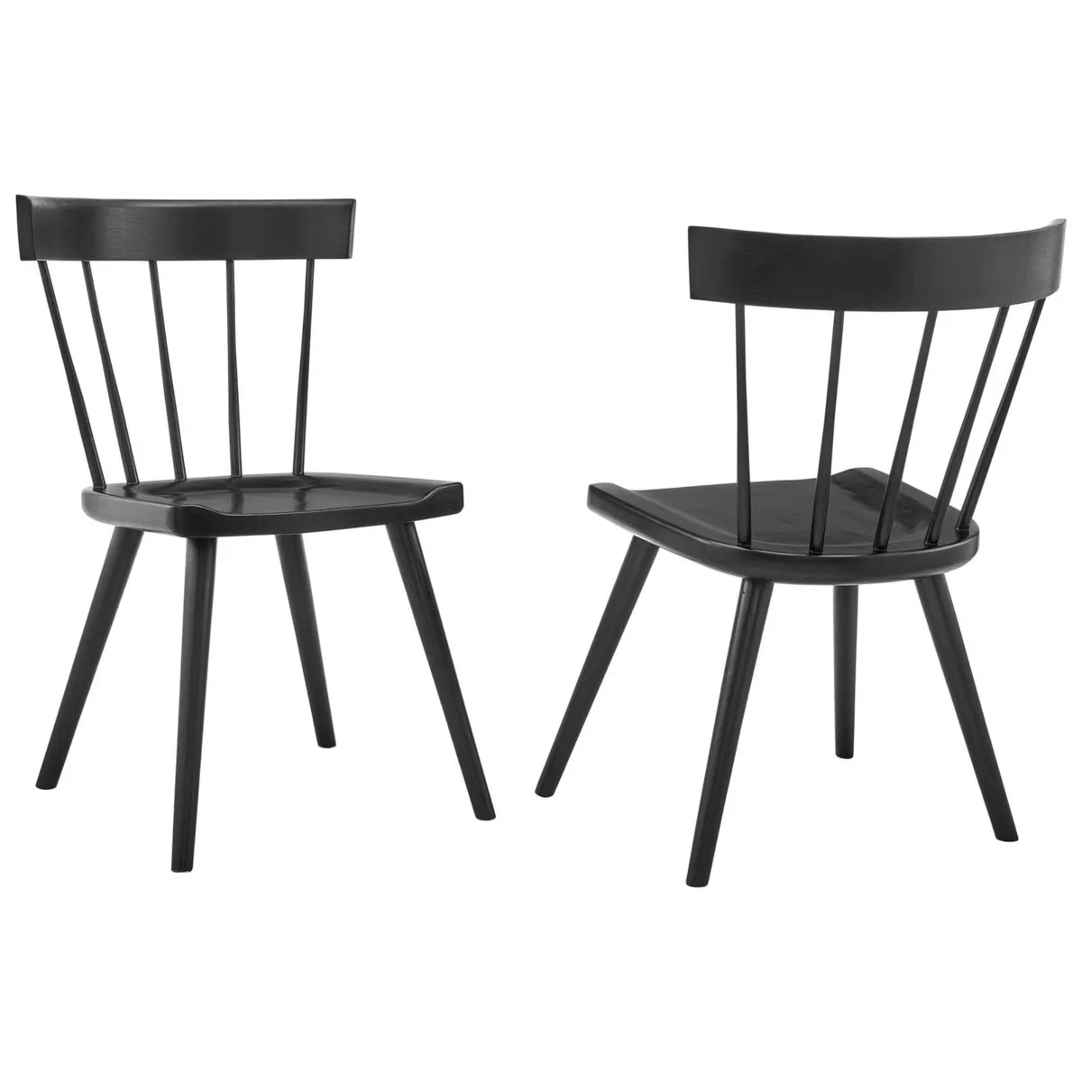 LexMod LexMod Sutter Wood Dining Side Chair Set of 2 — product photo