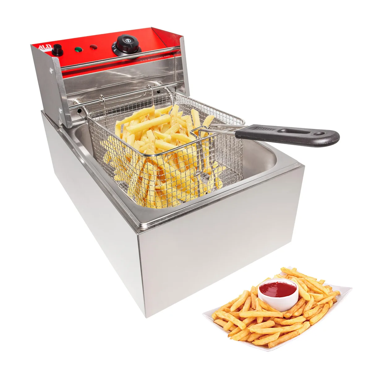ALDKitchen ALDKitchen AR-HEF81 Deep Fryer 6 L 1.75 kW 110V — product photo