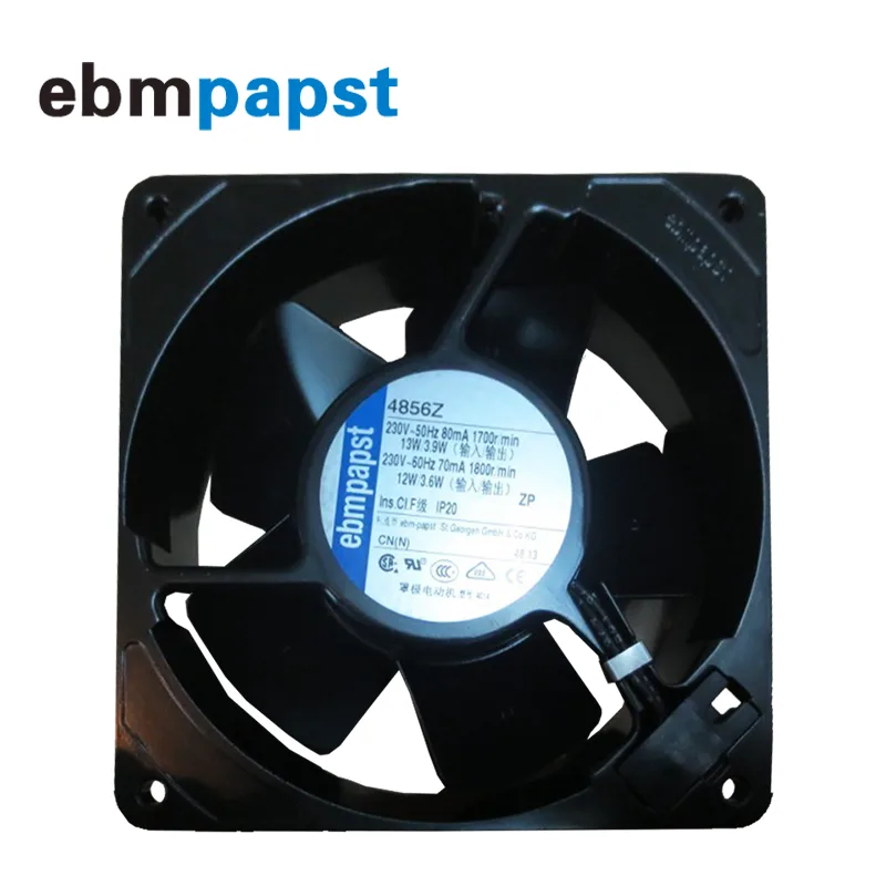 Fans Fans 4856Z 119x119x38mm 230V AC 13W 100m3/h 1700rpm Ball Bearing — product photo