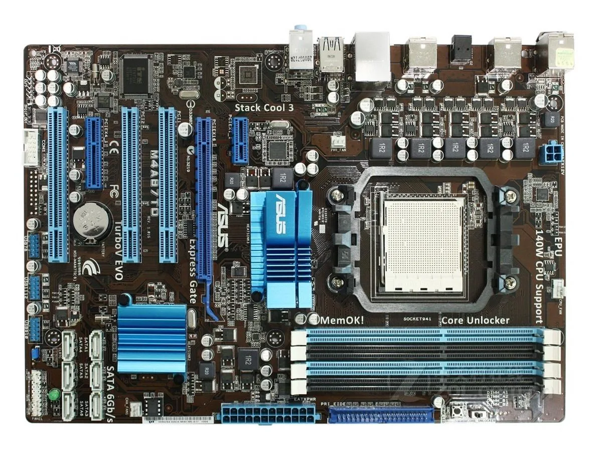 ASUS ASUS M4A87TD AMD 870 DDR3 16GB ATX Motherboard — product photo