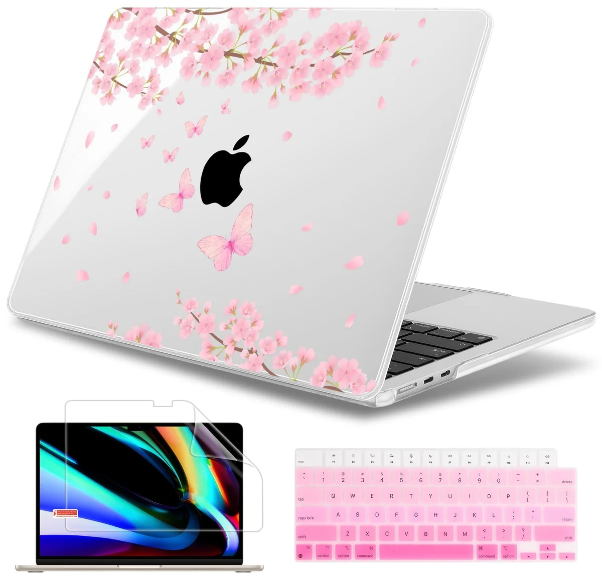 ALSEYE ALSEYE A3448 2 in 1 accessory MacBook Air 15.3 inch Cherry Blossom — product photo