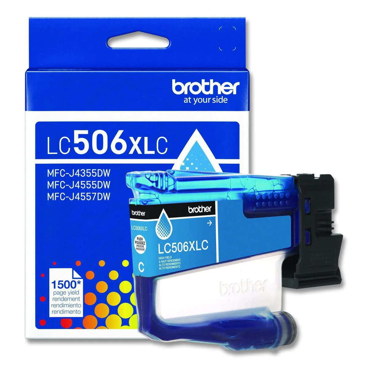Brother Brother LC506XLCS High Yield Cyan Ink Cartridge — product photo