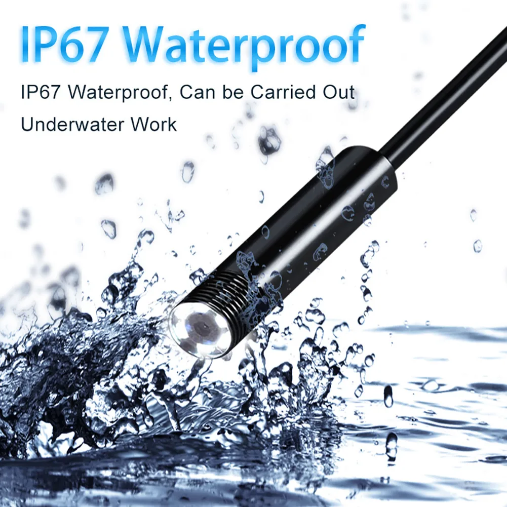 ECbidbuy ECbidbuy NK9 3-in-1 Endoscope 7mm 640x480 30fps IP67 USB Type-C — product photo