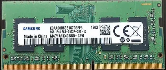 SAMSUNG SAMSUNG M471A1K43BB0-CPB DDR4 2133 8GB 1Rx8 SODIMM laptop RAM — product photo