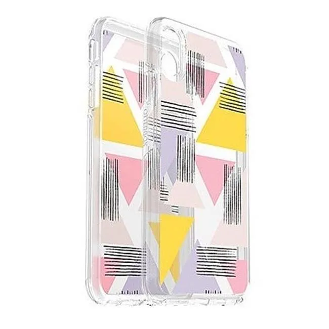OtterBox OtterBox 77-60088 Symmetry Case iPhone Xs Max Love Triangle Graphic Clear — product photo
