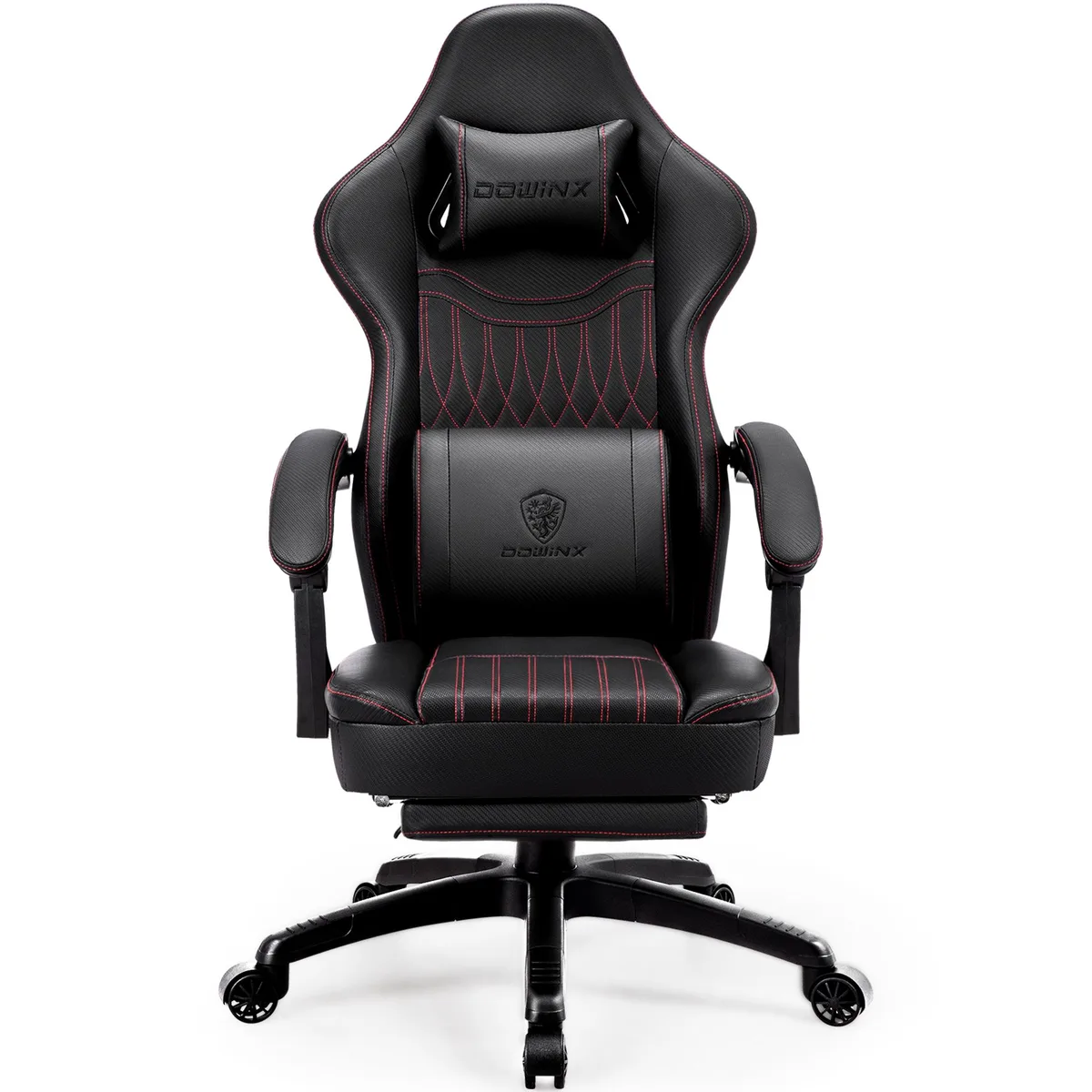 Dowinx Dowinx LS-6657A Gaming Chair Pocket Spring Black 300lb — product photo