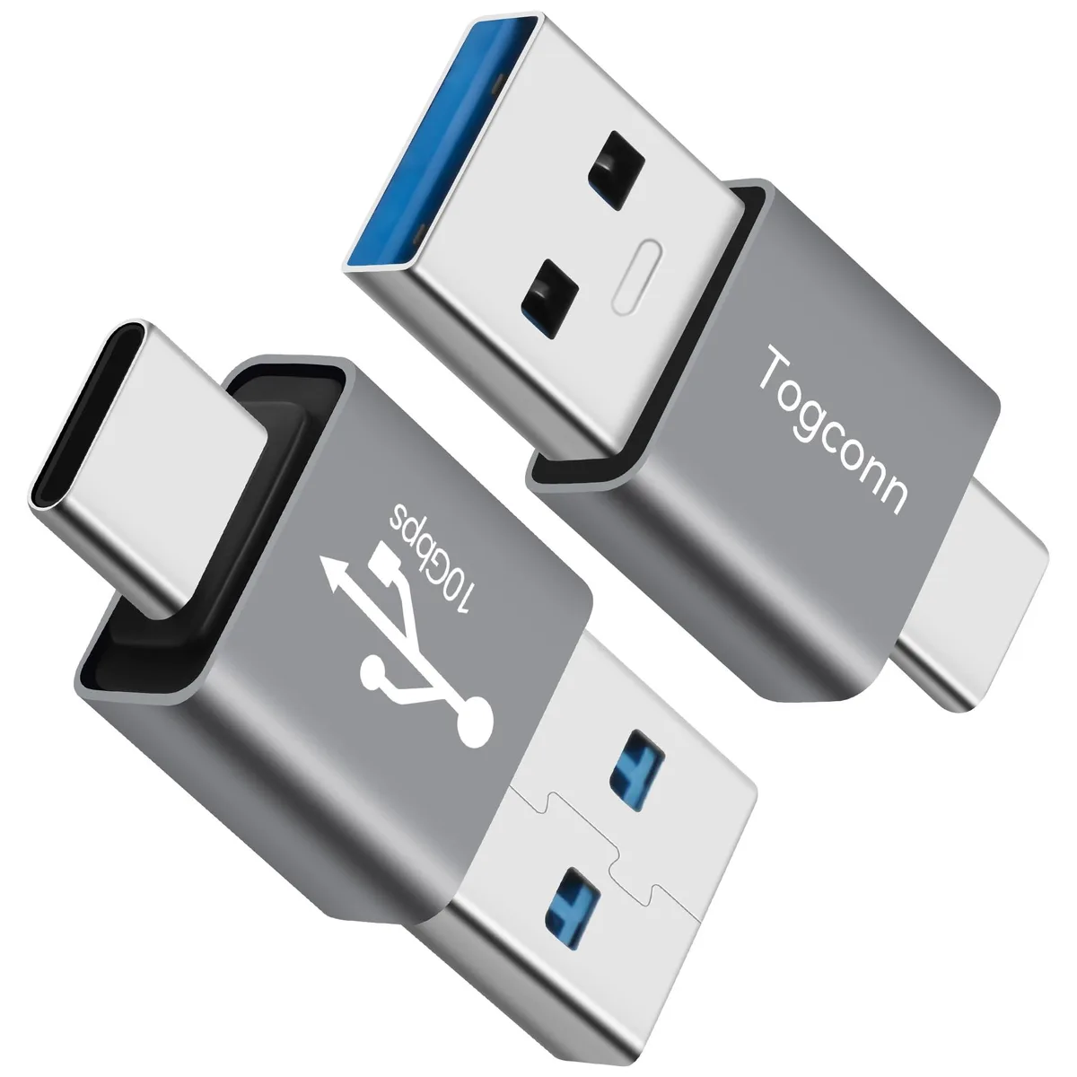  Togconn Tog-USB3.1M-CM-2PK USB to USB C Adapter 2Pack — product photo