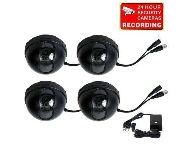 VideoSecu VideoSecu DM304 4x Dome 480TVL 3.6mm Sony CCD 12V Power Supply — product photo