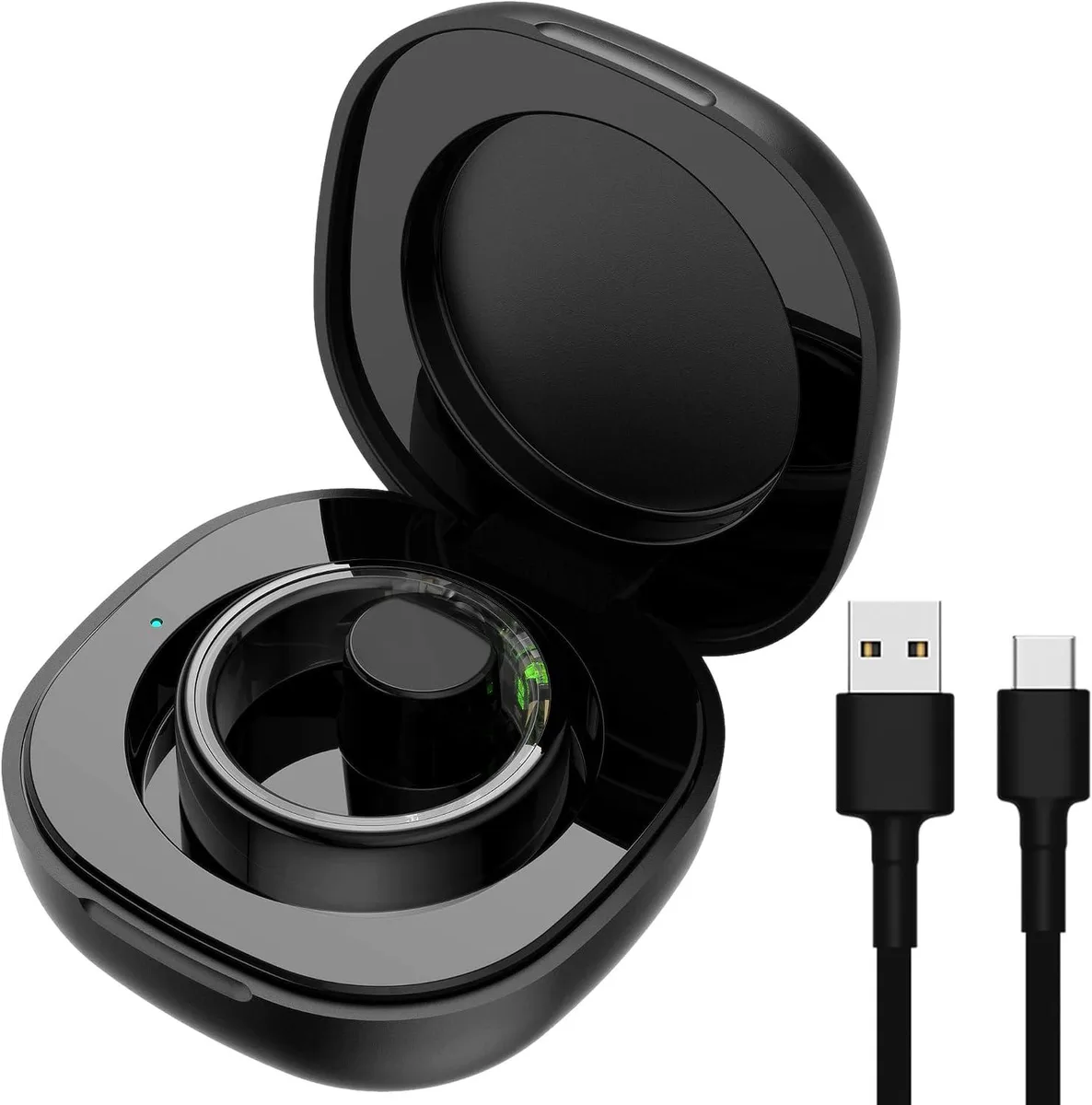 Luisport Luisport Smart Ring Magnetic Charging Case 200mAh 10 Charges 1.5h USB-C — product photo