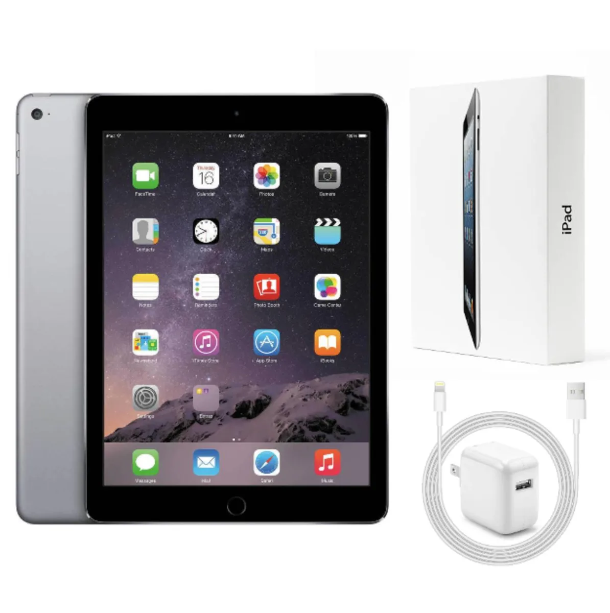 Apple Apple iPad Air A1474 (WiFi) 9.7" 16GB Space Gray tablet — product photo